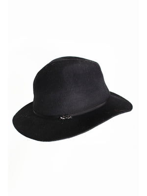 Шляпа чорна з полями Scotch&Soda Rendez Vous | 6784936