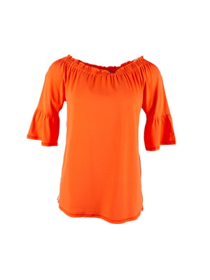 Жіноча футболка оранжева CECIL AYTIM 3110795 | 6785217