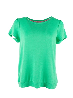 Жіноча футболка Glowing Days зелена Street One | 6785230