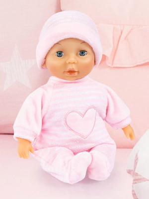 My First Baby 28 см розовый с сердечком | 6788742