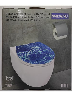 Сидіння для унітазу Wenko 3d DUROPLAST | 6788950