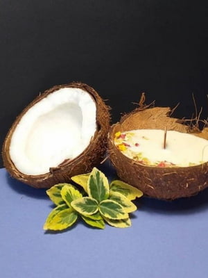Соевая свеча в кокосовой оболочке | 6796768