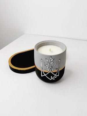 Еко-свічка “Україна” з підставкою | 6796874
