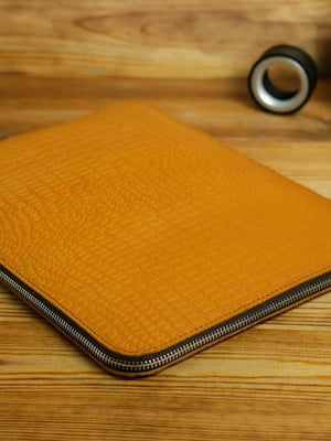 Кожаный чехол янтарного цвета для MacBook | 6797282