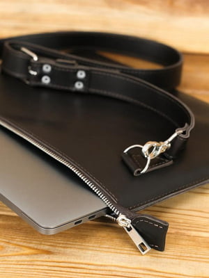 Кожаный коричневый чехол для MacBook | 6797303