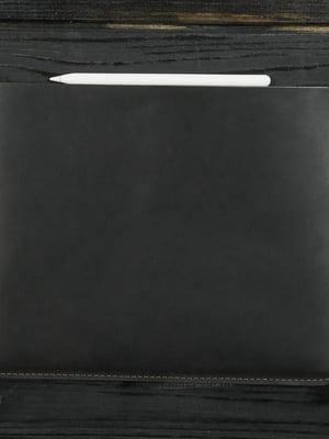 Кожаный коричневый чехол для iPad | 6798398