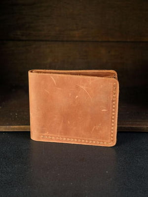 Класичний портмоне на 6 карт коричневого кольору | 6798747