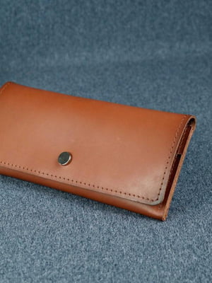 Шкіряний гаманець "Флай" коричневий | 6798890