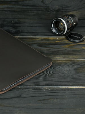 Кожаный коричневый чехол для MacBook | 6798936