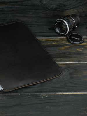 Кожаный чехол кофейного цвета для MacBook | 6798950