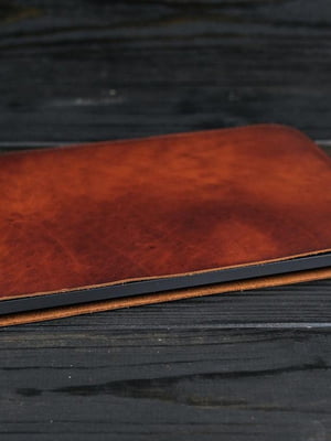 Кожаный коричневый чехол для MacBook | 6798966