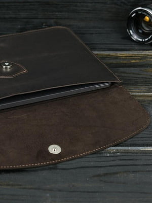 Кожаный коричневый чехол для MacBook | 6799009