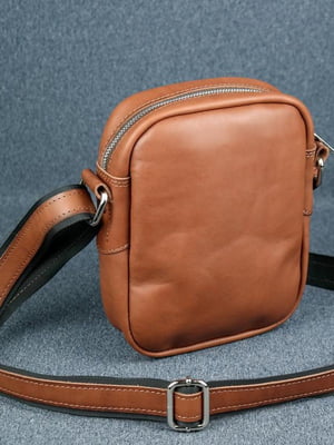 Шкіряна сумка коричневого кольору | 6799384