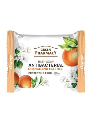 Мило Green Pharmacy антибактеріальне «Апельсин і чайне дерево» | 6800014