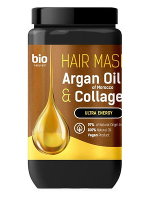 Маска для волосся Argan Oil of Morocco & Collagen «Ультраенергія» 946 мл | 6800051