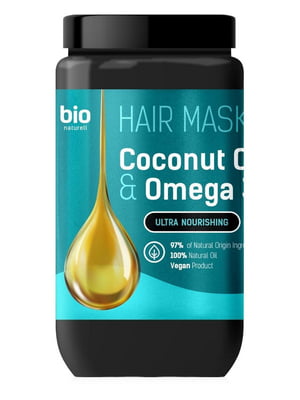 Маска для волосся Coconut Oil & Omega 3 «Ультраживлення» 946 мл | 6800054