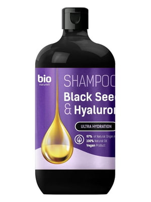 Шампунь Black Seed Oil & Hyaluronic Acid Ультразволоження (946 мл) | 6800058