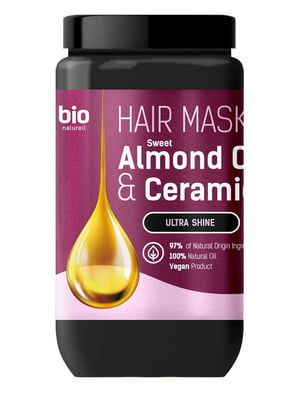 Маска для волосся Sweet Almond Oil & Ceramides «Ультраблиск» 946 мл | 6800066
