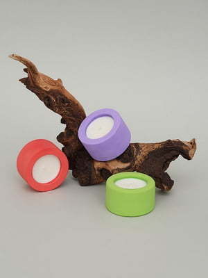 Подарунковий набір еко-свічок, аромат "Зелений чай" | 6800494