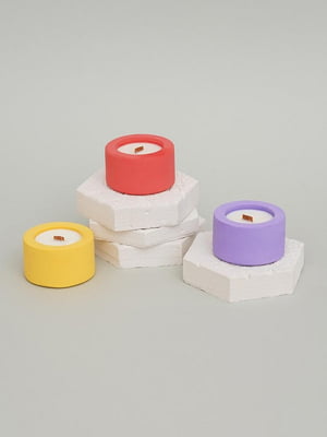 Подарунковий набір еко-свічок, аромат "Ментол" | 6800580