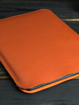 Кожаный коричневый чехол для MacBook | 6798373