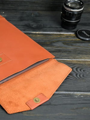Кожаный коричневый чехол для MacBook | 6798611