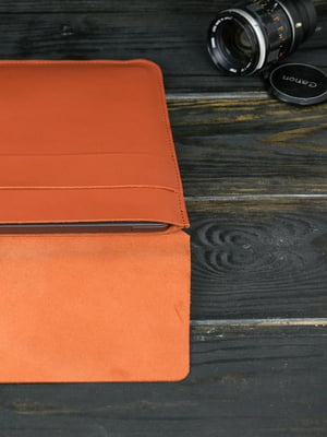 Кожаный коричневый чехол для MacBook | 6798629