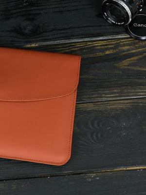 Кожаный коричневый чехол для MacBook | 6798995
