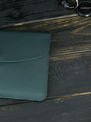 Кожаный зеленый чехол для MacBook | 6798998
