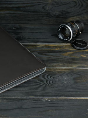 Кожаный коричневый чехол для MacBook | 6799088
