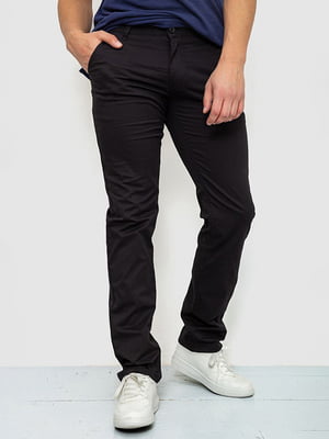 Черные брюки прямого фасона | 6801287