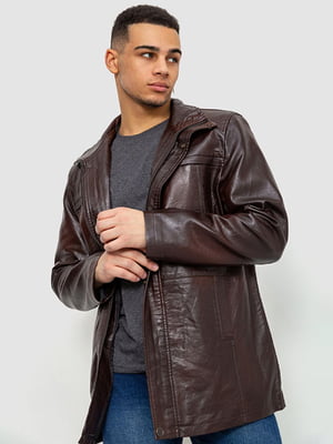 Куртка коричнева на підкладці | 6801391