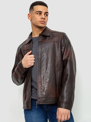 Куртка коричнева на підкладці | 6801395