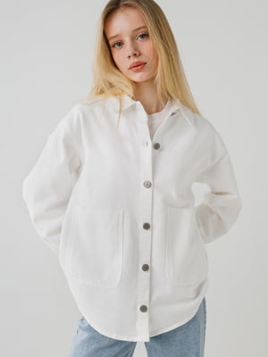 Куртка-сорочка біла | 6802763