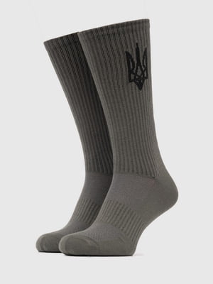 Шкарпетки кольору хакі | 6802823