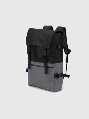 Рюкзак текстильний чорний | 6803059