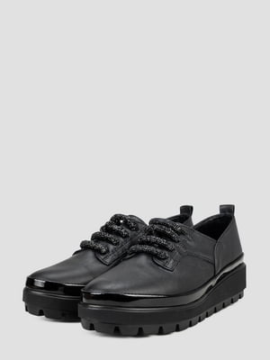 Черные кожаные туфли | 6804052