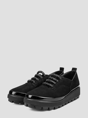 Черные замшевые туфли | 6804053