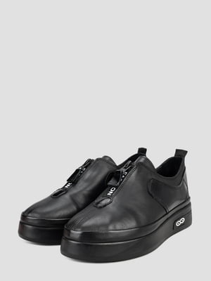 Черные кожаные туфли | 6804054