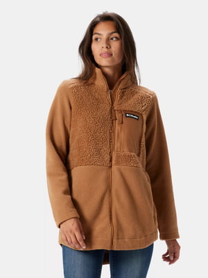 Куртка меховая коричневая | 6804247