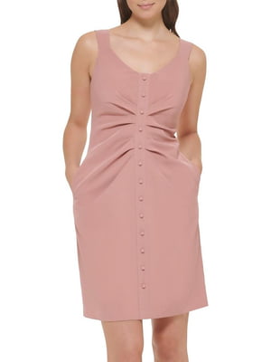 Платье облегающее розовое | 6804613