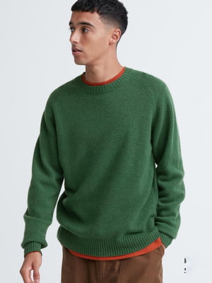 В`язаний светр зелений | 6804687