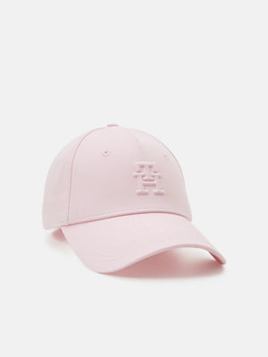 Бейсболка розовая с логотипом | 6804709