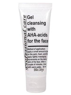 Очищаючий Гель з АХА-кислотами для обличчя (50 мл) | 6808313