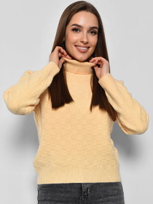 Жовтий базовий светр | 6808762