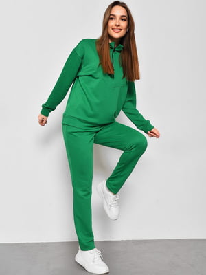 Зелений спортивний костюм: світшот і джогери | 6808790