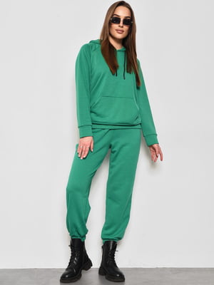 Зелений спортивний костюм: худі і джогери | 6808818