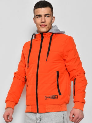 Куртка чоловiча демicезонна помаранчевого кольору | 6808917