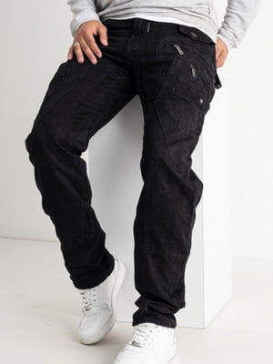 Чорні джинси з кишенями | 6808937