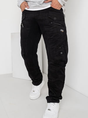 Чорні джинси з кишенями | 6808938